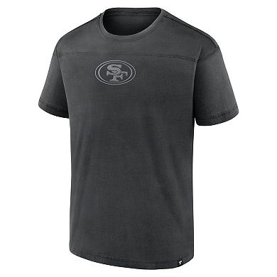 Men's Fanatics Black San Francisco 49ers Mini Tonal T-Shirt