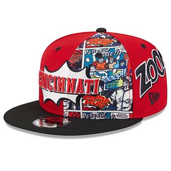 Youth New Era Red/Black Cincinnati Reds 2025 MLB Diamond Hero Edition 9FIFTY Snapback Hat