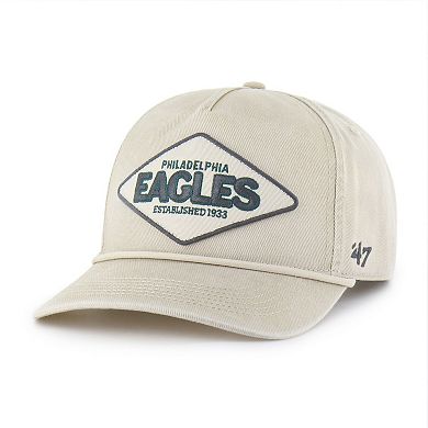Men's '47 Khaki Philadelphia Eagles Cairn Hitch Adjustable Hat