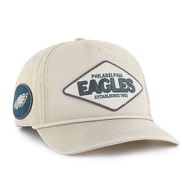 Men's '47 Khaki Philadelphia Eagles Cairn Hitch Adjustable Hat