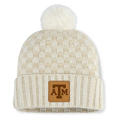 Fanatics Natural Texas A&M Aggies Blaze Pom Knit Hat