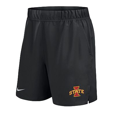 Men's Nike Black Iowa State Cyclones Performance Victory Shorts