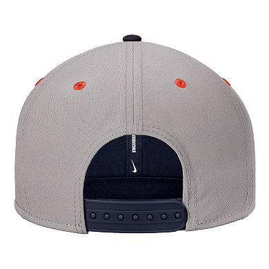 Men's Nike Navy Illinois Fighting Illini Vintage Patch Snapback Hat