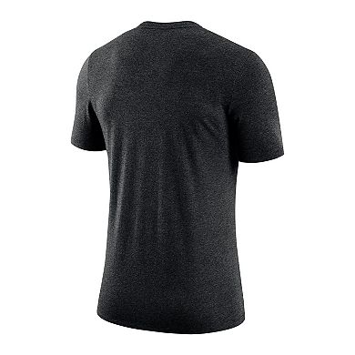 Men's Nike Heather Charcoal Army Black Knights West Point Classic Collection Tri-Blend T-Shirt