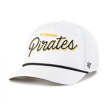 Men's '47 White Pittsburgh Pirates Brrr Fairway Hitch Adjustable Hat