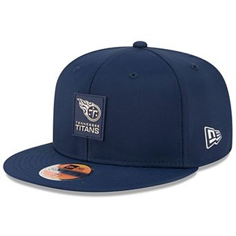 Men's New Era Navy Tennessee Titans 2025 Sideline 59FIFTY Fitted Hat