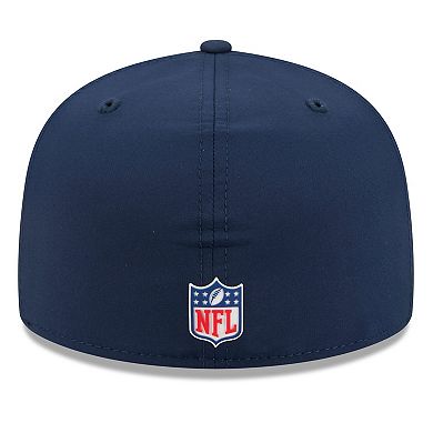 Men's New Era Navy Tennessee Titans 2025 Sideline 59FIFTY Fitted Hat