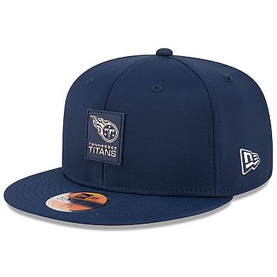 Men's New Era Navy Tennessee Titans 2025 Sideline 59FIFTY Fitted Hat