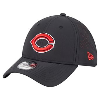 Men's New Era Black Cincinnati Reds Night 39THIRTY Flex Hat