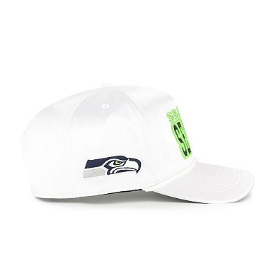 Women's '47 White Seattle Seahawks Outspoken Hitch Adjustable Hat