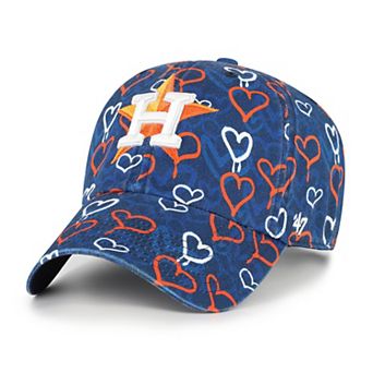 Girls Youth '47 Navy Houston Astros Mural Clean Up Adjustable Hat