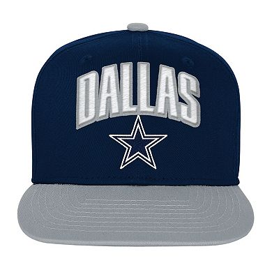 Youth Outerstuff Navy Dallas Cowboys Essentials Snapback
