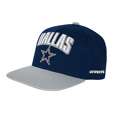 Youth Outerstuff Navy Dallas Cowboys Essentials Snapback