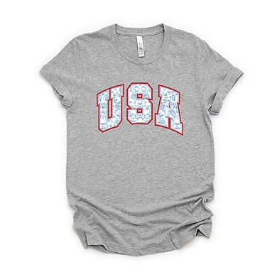 Simply Sage Market USA Blue Willow Short Sleeve Tee