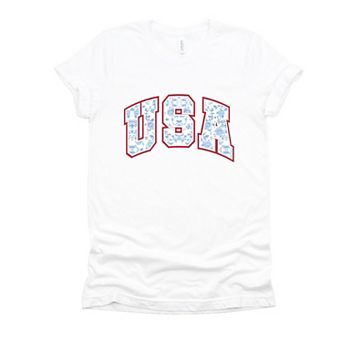 Simply Sage Market USA Blue Willow Short Sleeve Tee