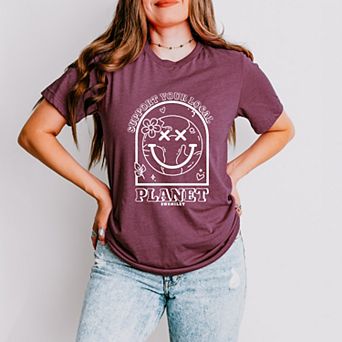 Simply Sage Market S.W.Smiley Support Your Local Planet Short Sleeve Tee