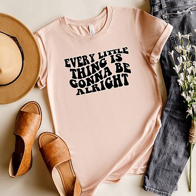 Simply Sage Market Every Little Thing Wavy Short Sleeve Tee