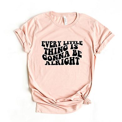 Simply Sage Market Every Little Thing Wavy Short Sleeve Tee