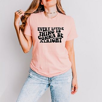 Simply Sage Market Every Little Thing Wavy Short Sleeve Tee