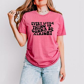 Simply Sage Market Every Little Thing Wavy Short Sleeve Tee