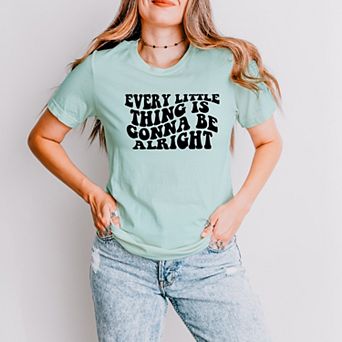 Simply Sage Market Every Little Thing Wavy Short Sleeve Tee