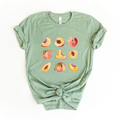 Simply Sage Market Peach Chart Short Sleeve Tee