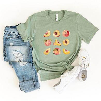 Simply Sage Market Peach Chart Short Sleeve Tee