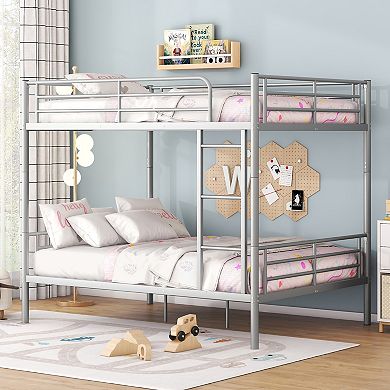 Merax Full Over Full Metal Bunk Bed