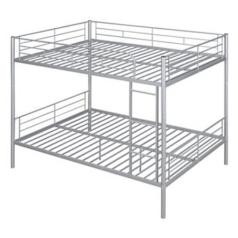 Merax Full Over Full Metal Bunk Bed