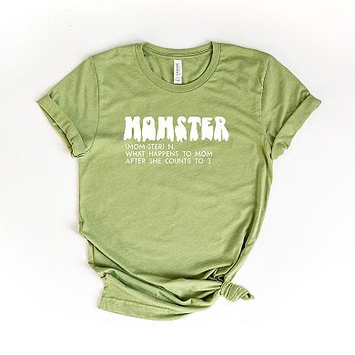 Simply Sage Market Halloween Momster Definition Short Sleeve Tee