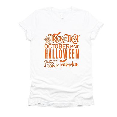 Simply Sage Market Halloween Sayings Short Sleeve Tee
