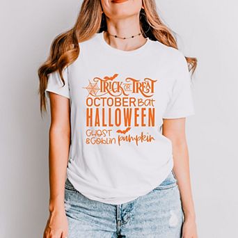 Simply Sage Market Halloween Sayings Short Sleeve Tee