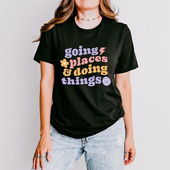 Simply Sage Market Going Places And Doing Things Short Sleeve Tee