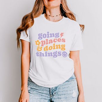 Simply Sage Market Going Places And Doing Things Short Sleeve Tee