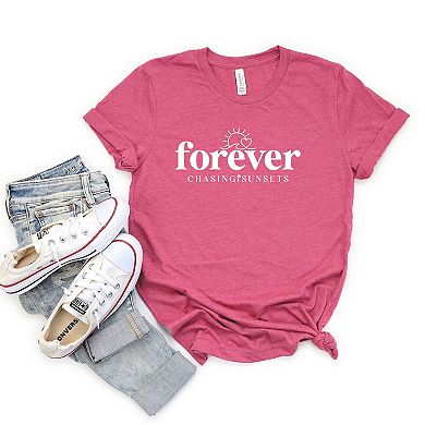 Simply Sage Market Forever Chasing Sunsets Sun Short Sleeve Tee