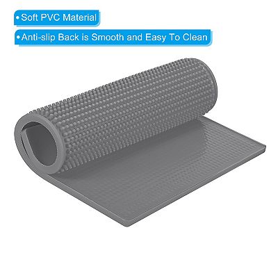 16" x 12" x 0.4" Bar Mats, 2 Pack Non-Slip Bar Service Cup Mat Countertop Spill Mat