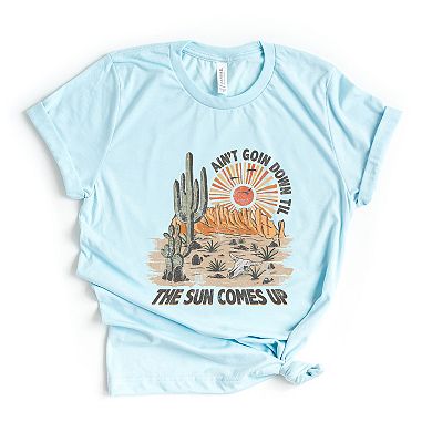 Vintage Ain't Goin Down - Women's Short Sleeve Graphic T-Shirt