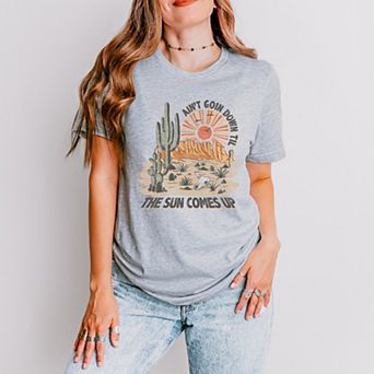 Simply Sage Market Vintage Ain't Goin Down Short Sleeve Tee