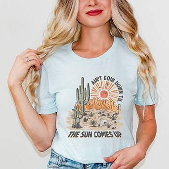 Simply Sage Market Vintage Ain't Goin Down Short Sleeve Tee