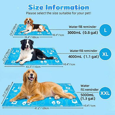 Ownpets Pet Cooling Mat Leak-proof Ice Pad