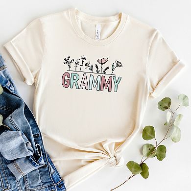 Simply Sage Market Grammy Flowers Short Sleeve Tee