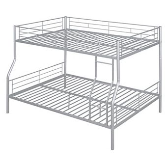 Merax Full XL Over Queen Metal Bunk Bed