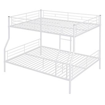 Merax Full XL Over Queen Metal Bunk Bed