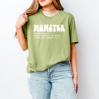 Simply Sage Market Halloween Momster Definition Short Sleeve Tee