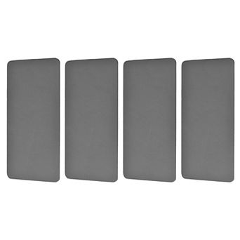 4 pc Refrigerator Drip Catcher, Quick Dry Water Drip Pads, Protects Water Dispenser Pan from Spills