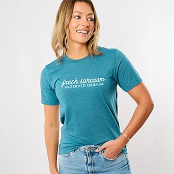 Simply Sage Market Fresh Sarcasm Served Daily Short Sleeve Tee