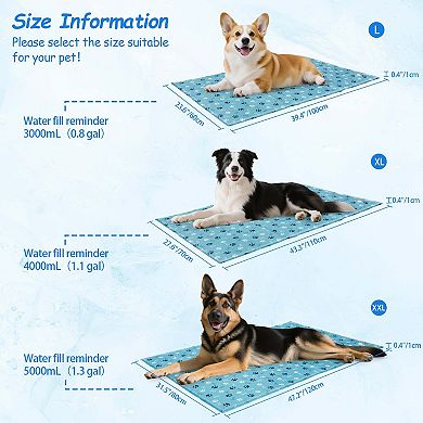Ownpets Pet Cooling Mat Oxford Fabric for Indoor Outdoor Use