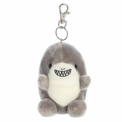 Aurora Mini Gray Adorable Clip-On 4" Chomps Shark Palm Pals