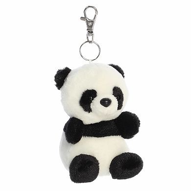 Aurora Mini White Adorable Clip-On 4" Bamboo Panda Palm Pals