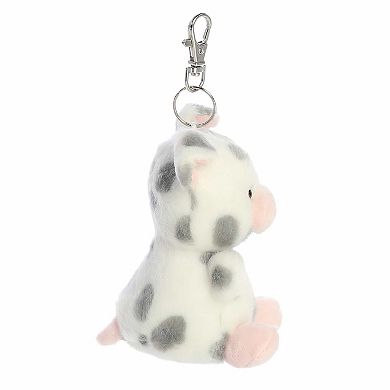 Aurora Mini Gray Adorable Clip-On 4" Piggles Spotted Piglet Palm Pals